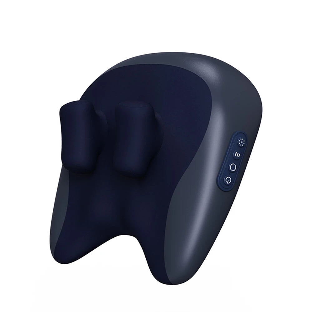 6D Electric Neck Massager Pillow – Shiatsu Cervical Traction & Heating Device for Neck and Back Pain Relief