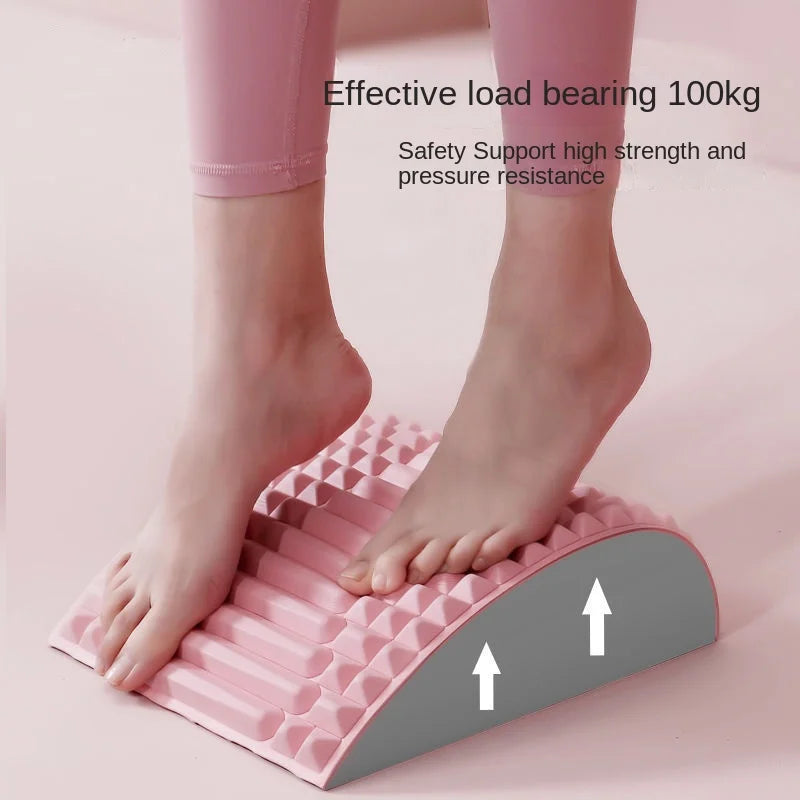 "Back Stretcher for Lower Back Pain Relief – Spine Aligner, Lumbar Decompression Massager for Sciatica & Herniated Discs"
