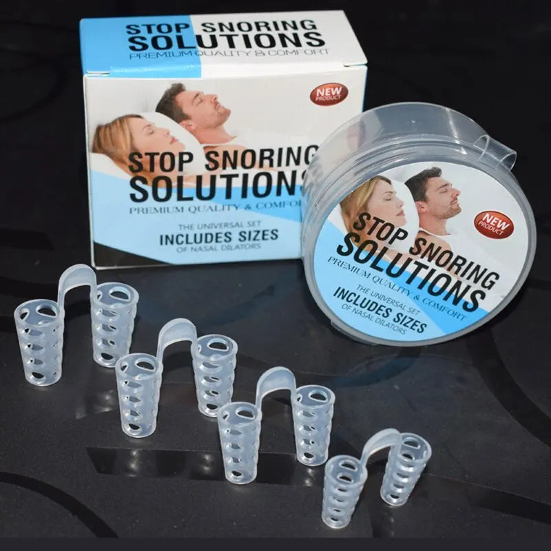 "Sleep Better Tonight with Anti-Snoring Nasal Dilators – 4PCS for Easy Breathing & Snoring Prevention"